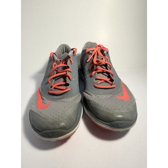 Nike Free 5.0 Women’s Running Shoes Size 8 Gray Pink Lightweight Minimalist - Picture 3 of 8